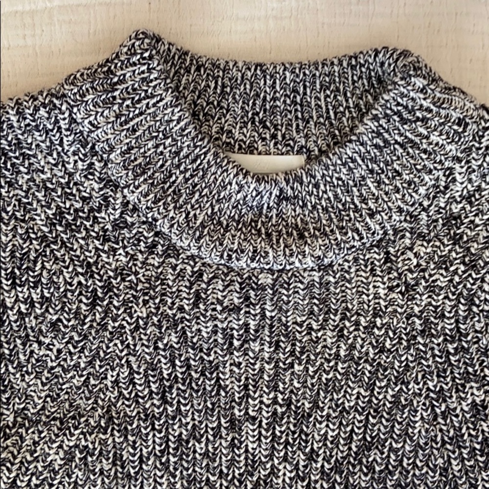 H&M Black Mock Collar Sweater - Picture 5 of 8